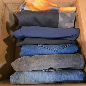 Boys size 8 pants bundle, 8 items